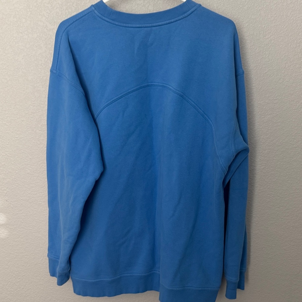 Lululemon All Yours Crew Fleece - Size 14 Blue Nile - Picture 3 of 4
